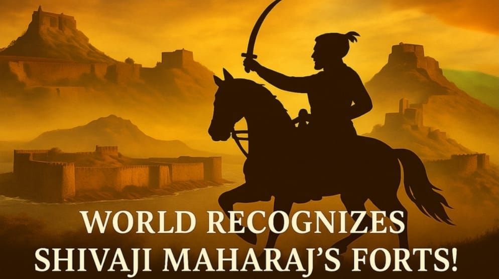 शिवकालीन गडांचा जागतिक वारसा – युनेस्कोने दिला भारताला ऐतिहासिक गौरव | Maratha Military Landscapes of India UNESCO heritage recognition 2025